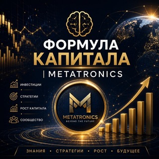 Аватар Телеграм канала "METATRONICS/🧠 Формула капитала" @vozvratsredstvvsem