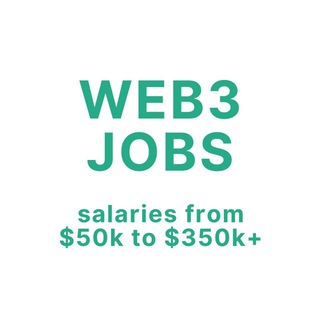 Avatar of Telegram channel "Web3 Jobs" @web3hiring