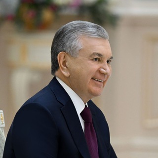 "Shavkat Mirziyoyev_press-service" @shmirziyoyev Telegram арнасының аватары