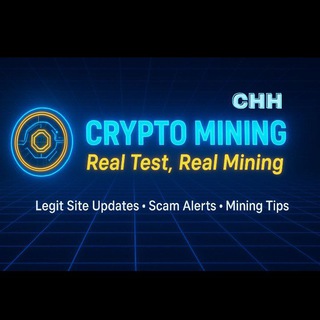 "Crypto Mining CHH" @crypto_miningchh Telegram арнасының аватары