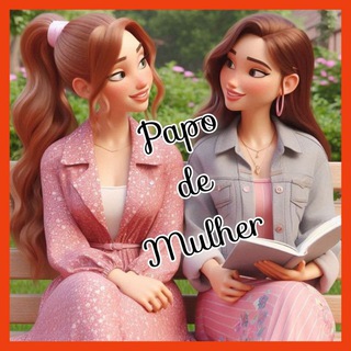 Avatar del canal de Telegram "🪭 Papo de Mulher 🪭🎀" @papode_mulher