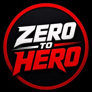 Avatar of Telegram channel "ZERO TO HERO 2.0 2026" @zerotohero_2