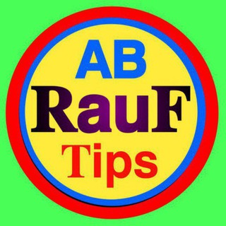 Avatar of Telegram channel "𝗔𝗕 𝗥𝗮𝘂𝐅 𝗧𝗶𝗽𝘀" @abrauftips