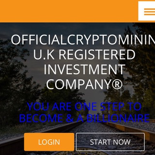 Telegram频道 "CERTIFIED UK 🇬🇧🏦INDIA @OFFICIAL CRYPTOMINING SECURED INVESTMENT COMPANY🚁" @officialcryptominingcompamy 的头像