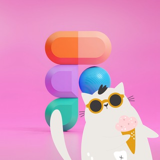 Аватар Телеграм канала "Кот из Figma | Переходник" @FigmaCat