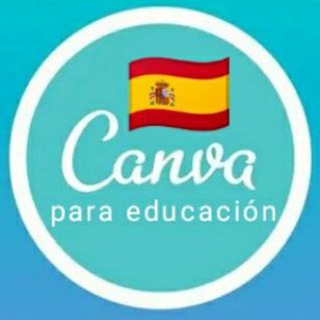 Avatar del canal de Telegram "Canva Edu España" @canvaeduesp