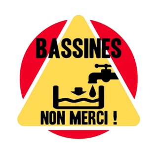 "Bassines Non Merci | Canal d'infos sur la luttes contre les mégabassines" @stopmegabassines Telegram арнасының аватары