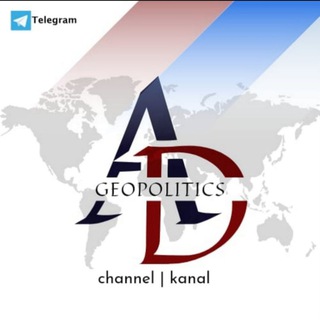 "AD Geopolitics" @adgeopolitics Telegram арнасының аватары