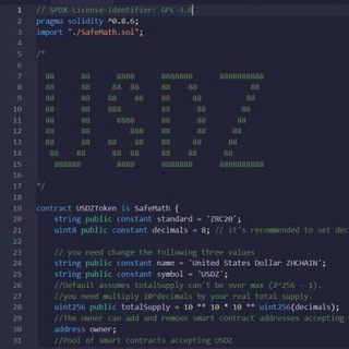 USDZ Stablecoin and the Happy Swap, USDZ.online, ZHC Exchange services - TgScanner