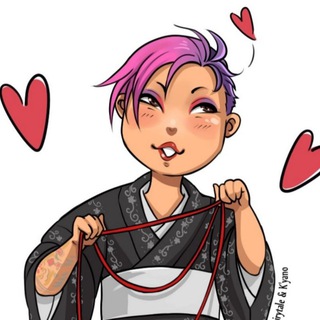 Аватар Телеграм канала "Котик с недовольным ебалом" @kimono_and_shibari